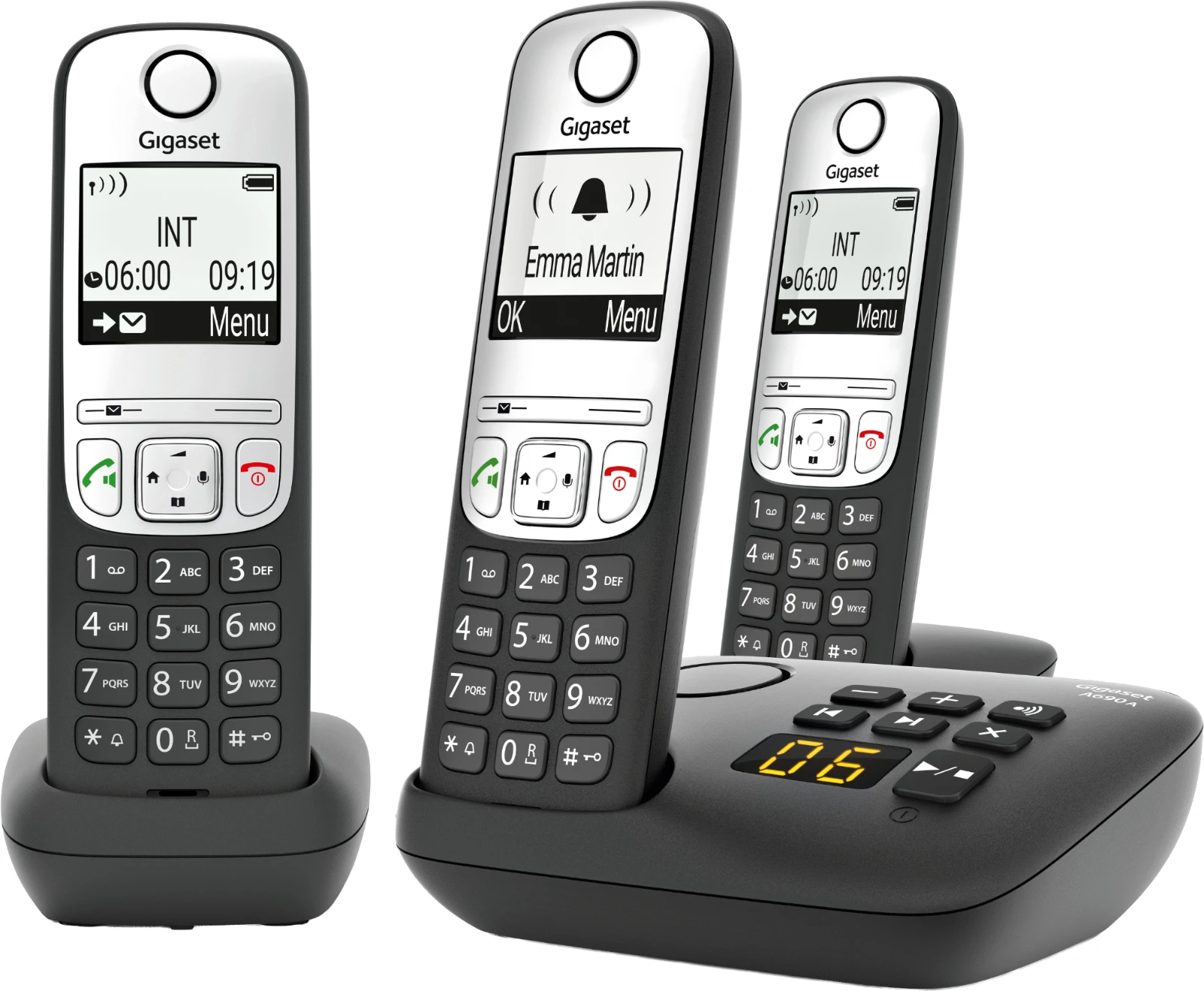 Gigaset A690A Trio Schwarz